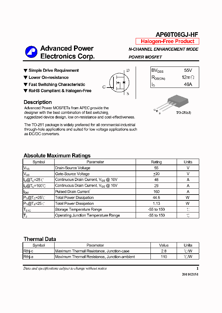 AP60T06GJ-HF_6516709.PDF Datasheet