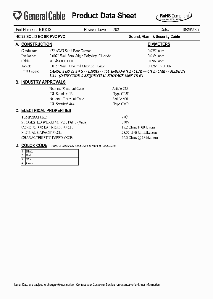 E1001S_6516770.PDF Datasheet