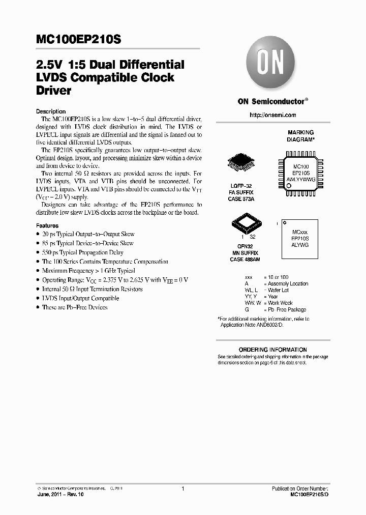 MC100EP210SFATWG_6518369.PDF Datasheet