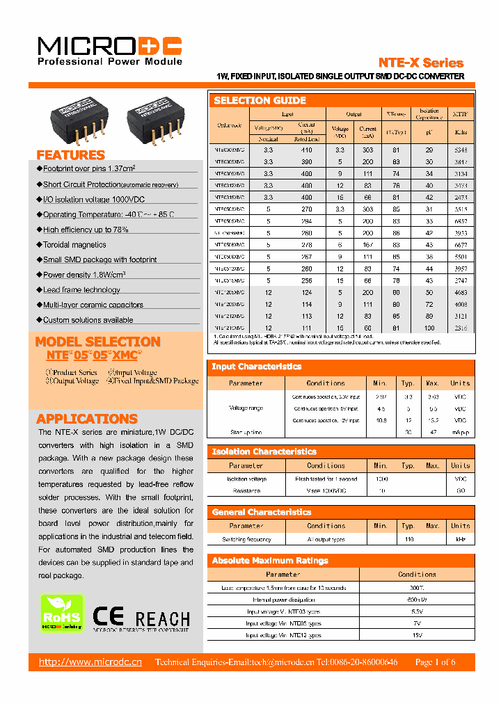 NTE0303XMC_6518904.PDF Datasheet