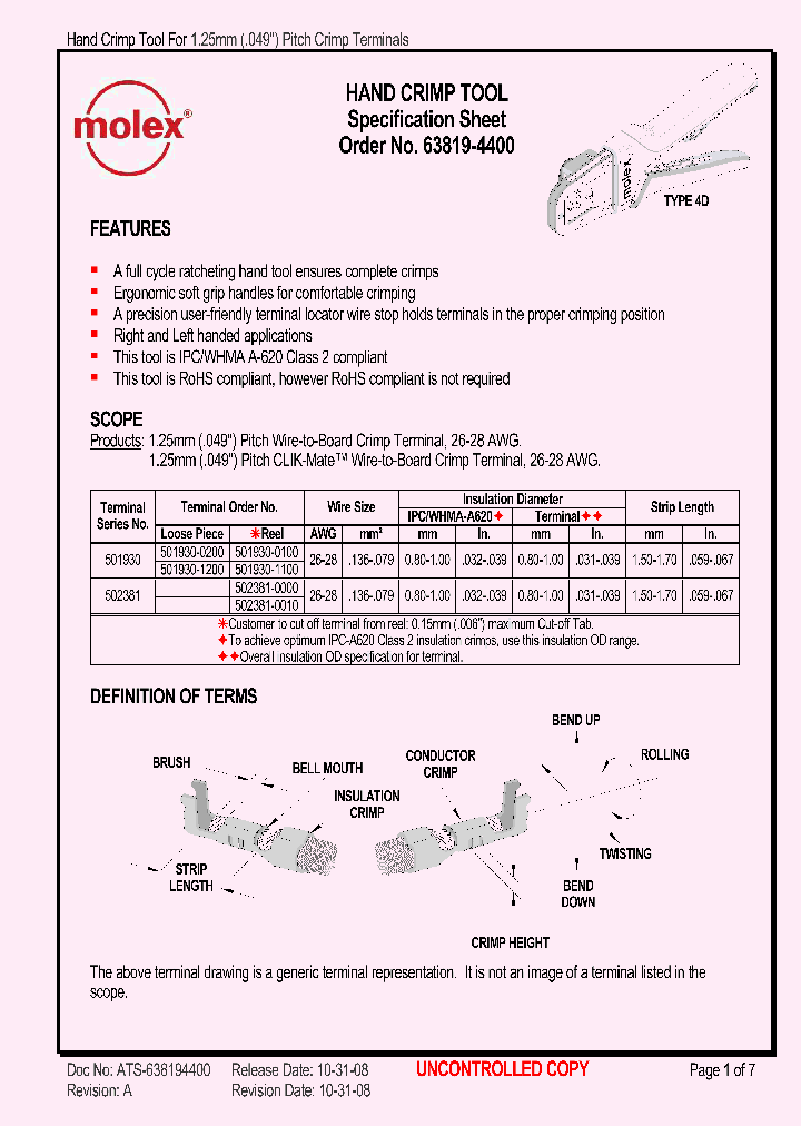 501930-1200_6519349.PDF Datasheet