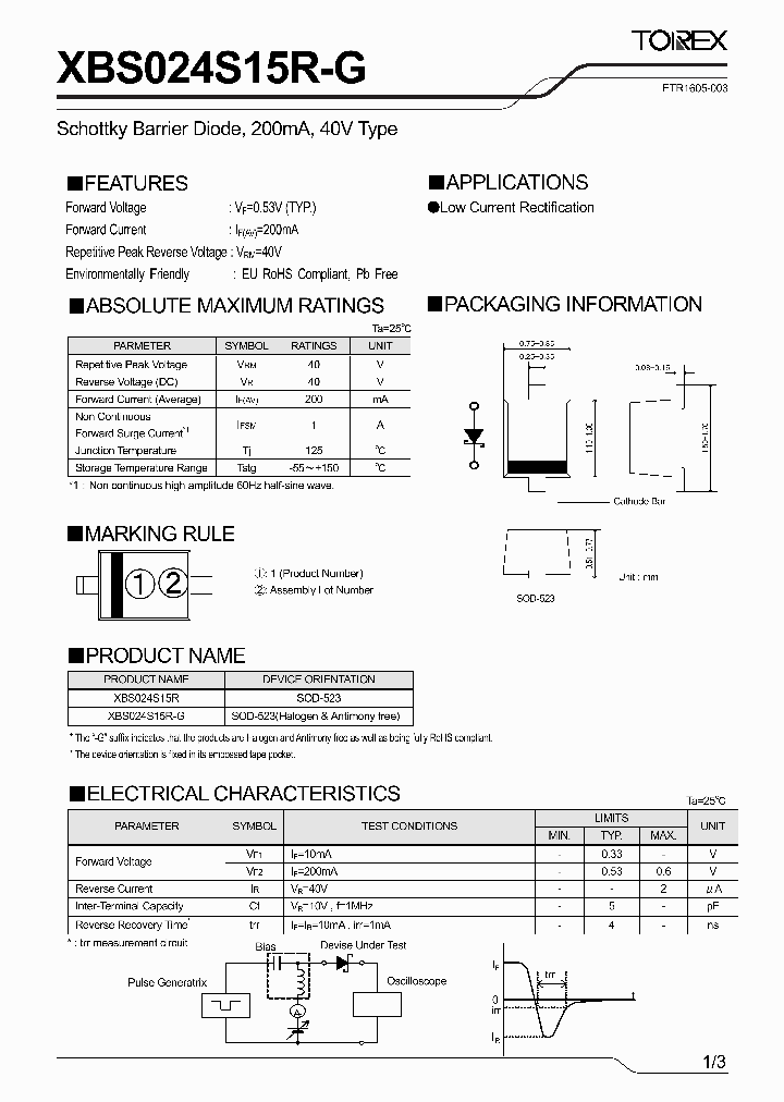 XBS024S15R-G_6520480.PDF Datasheet