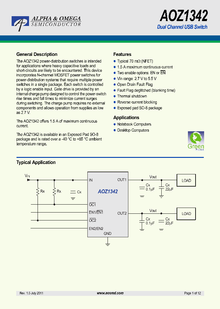AOZ1342_6522506.PDF Datasheet