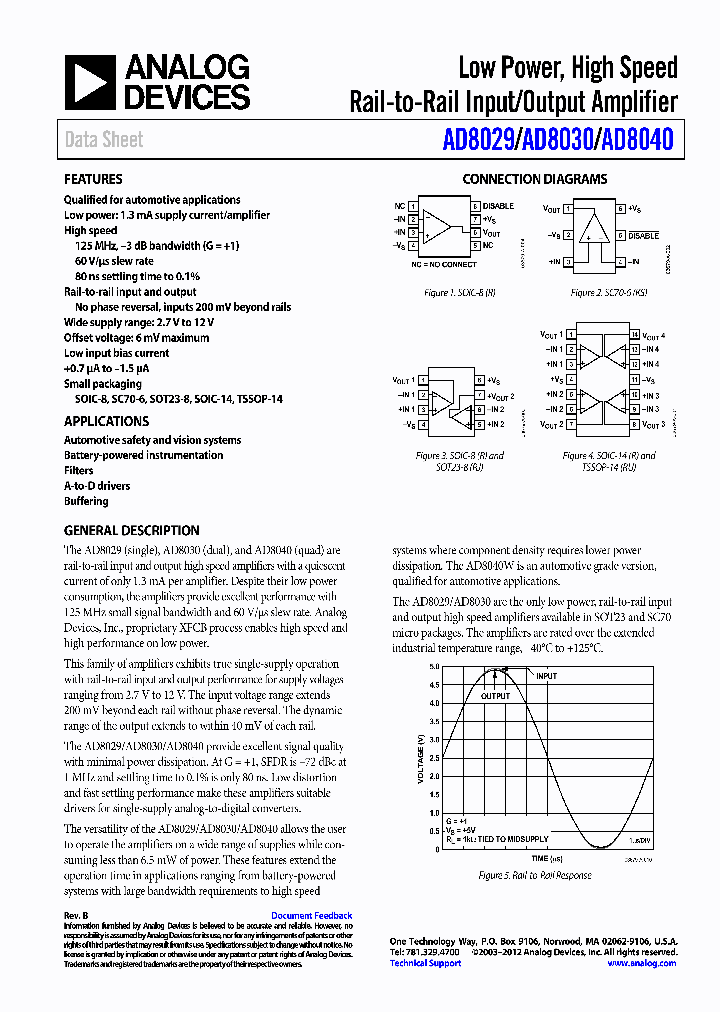 AD8030AR-EBZ_6524145.PDF Datasheet
