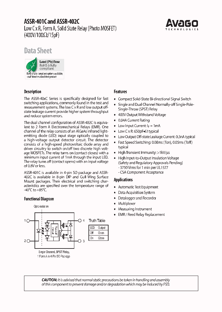 ASSR-401C_6525580.PDF Datasheet