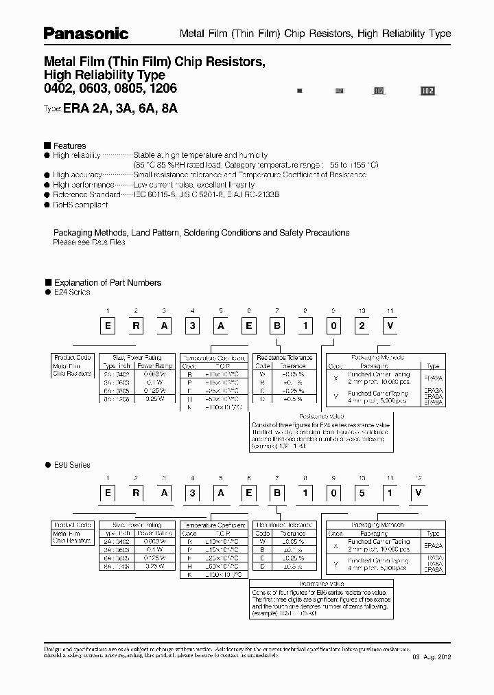 ERA-3AED332V_6525789.PDF Datasheet