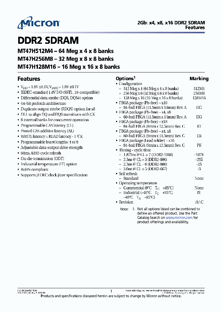 MT47H128M16RT-25EC_6528639.PDF Datasheet