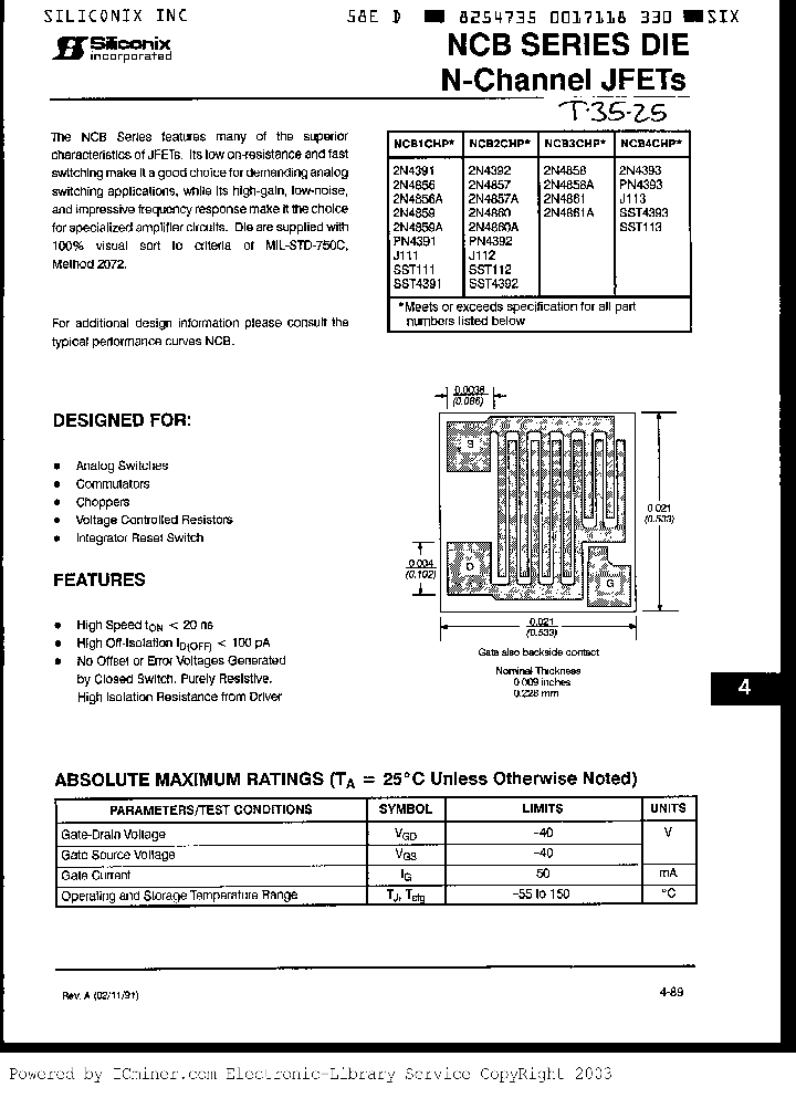 NCB3CHP_6532305.PDF Datasheet