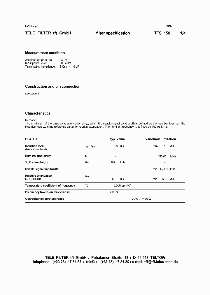 TFS150_6535772.PDF Datasheet