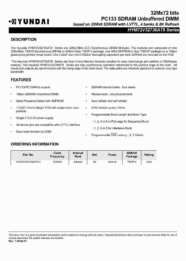 HYM72V32736AT8-H_6536884.PDF Datasheet