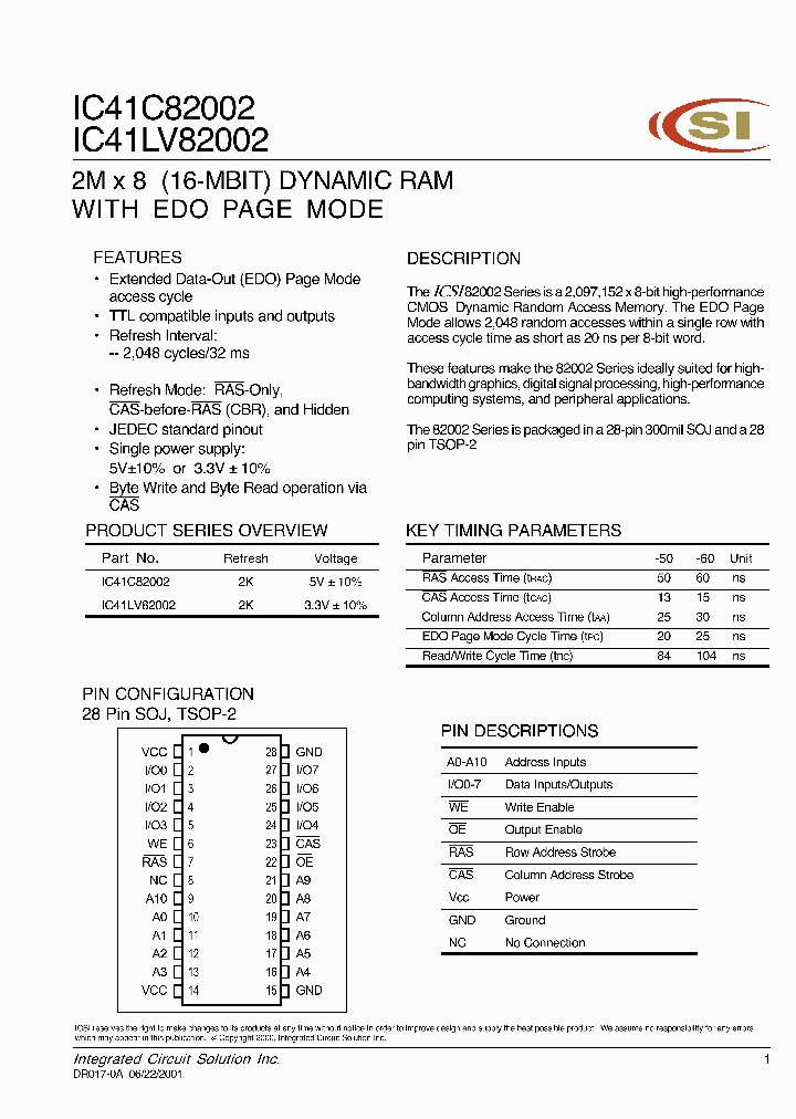IC41LV82002-60J_6539088.PDF Datasheet