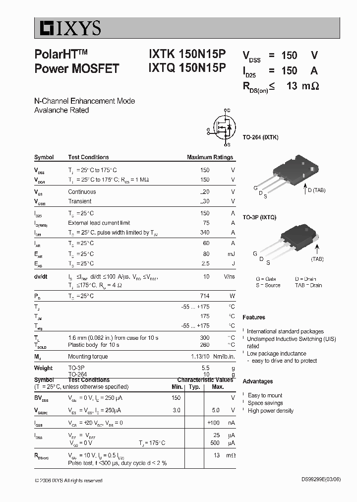 IXTQ150N15P_6545019.PDF Datasheet