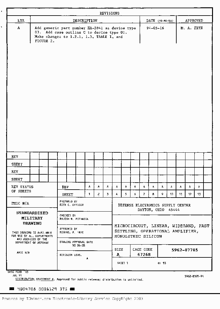 5962-87785022A_6541971.PDF Datasheet