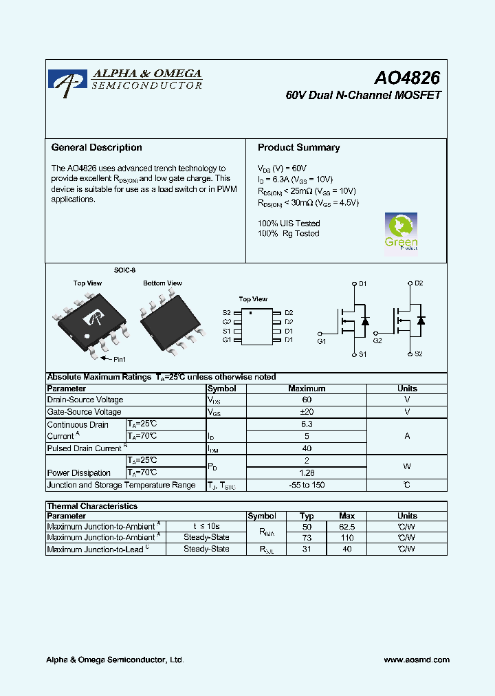 AO4826_6546716.PDF Datasheet