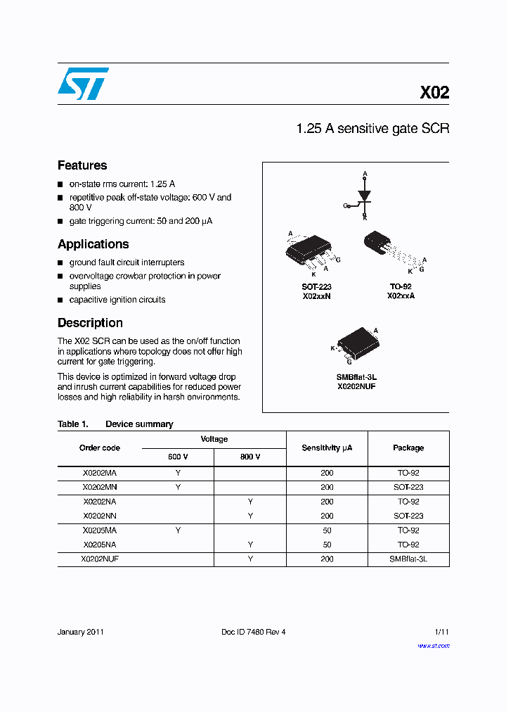 X0202NUF_6551717.PDF Datasheet