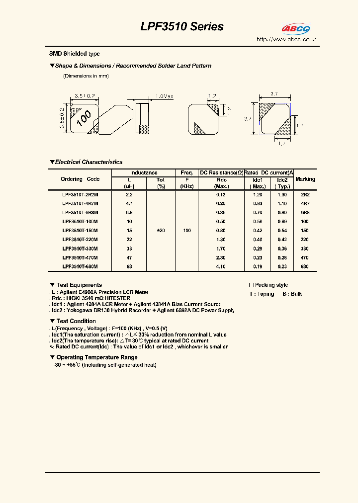 LPF3510T-6R8M_6555842.PDF Datasheet
