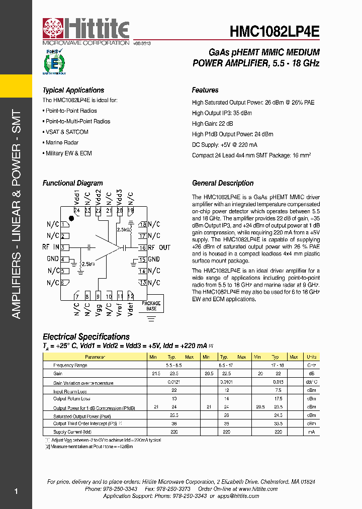 HMC1082LP4E_6556526.PDF Datasheet