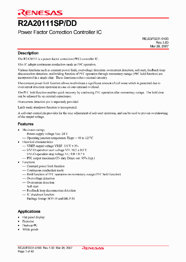 R2A20111SP_6561412.PDF Datasheet