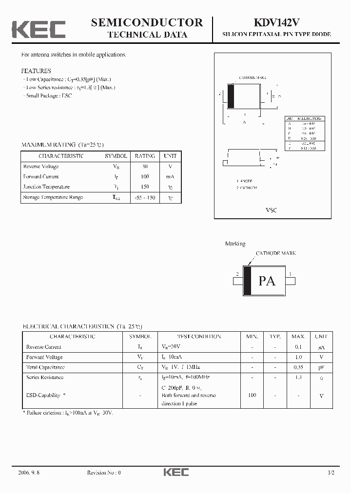 KDV142V_6564438.PDF Datasheet