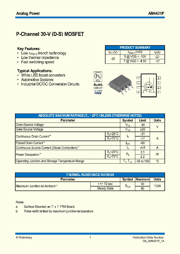 AM4431P_6565736.PDF Datasheet