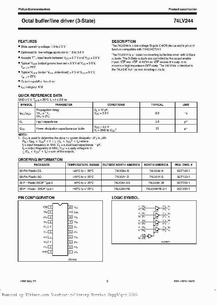 74LV244DB-T_6567093.PDF Datasheet