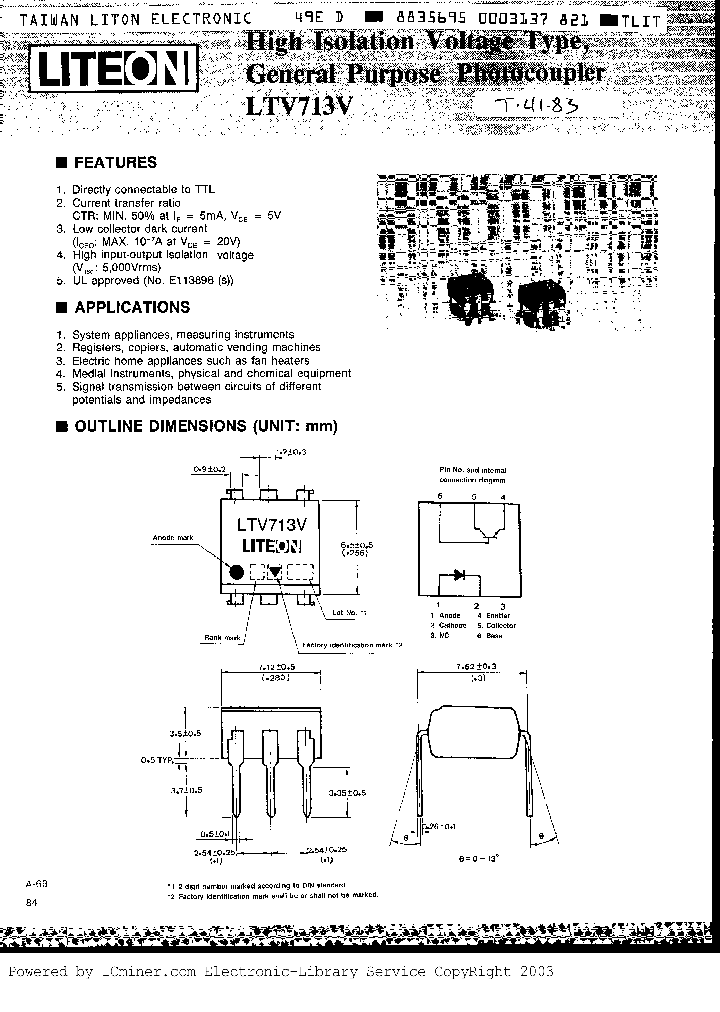 LTV713VC_6571207.PDF Datasheet