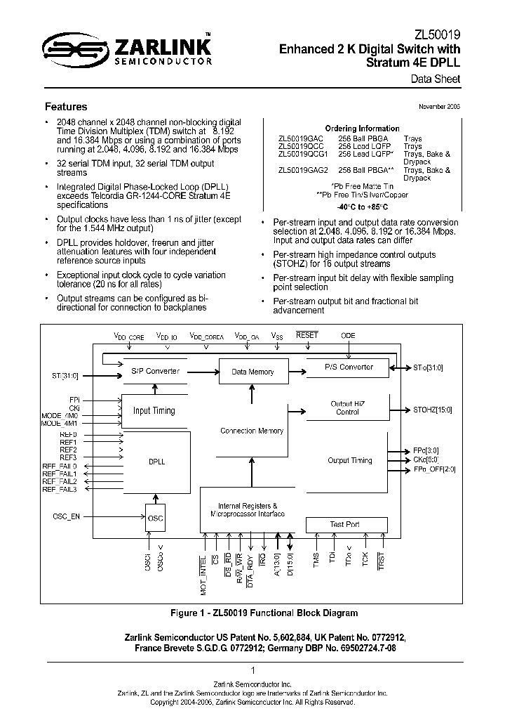 ZL50019QCG1_6571006.PDF Datasheet