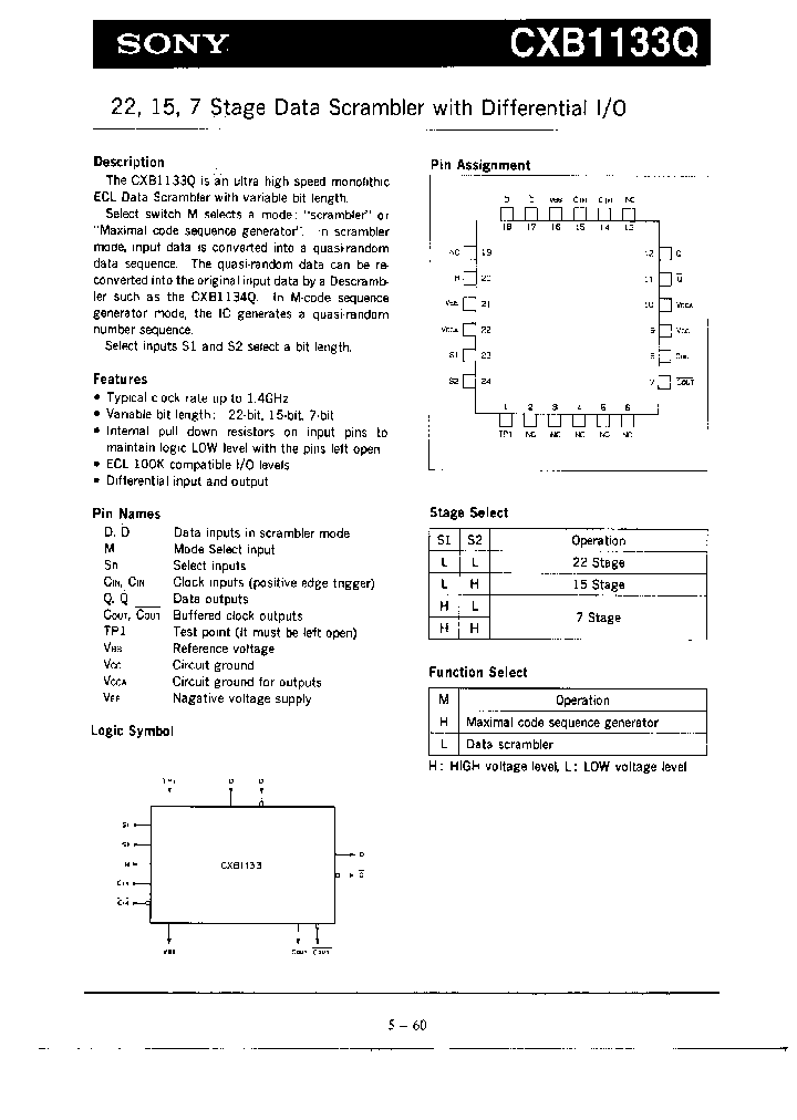 CXB1133Q_6572113.PDF Datasheet
