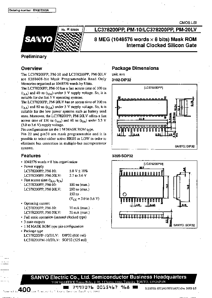 LC378200PM-10_6576119.PDF Datasheet