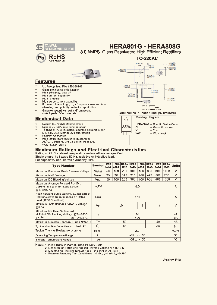 HERA801G10_6577958.PDF Datasheet