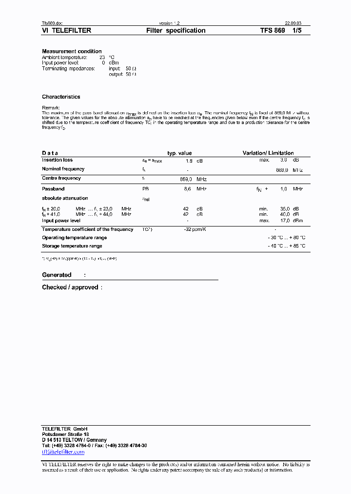 TFS869_6582281.PDF Datasheet