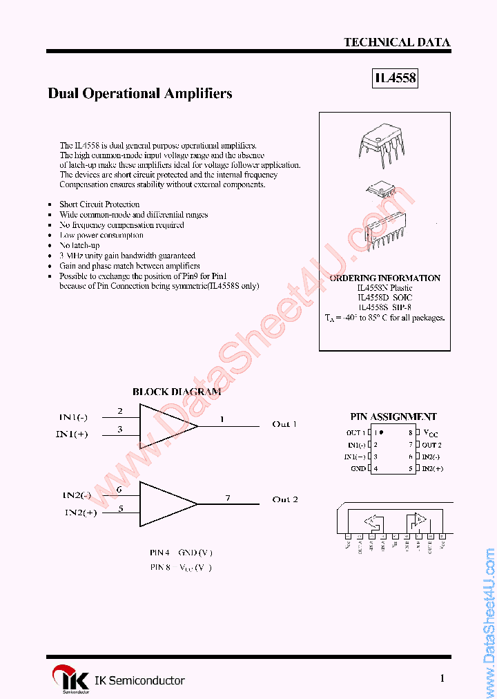 IL4558_6582672.PDF Datasheet