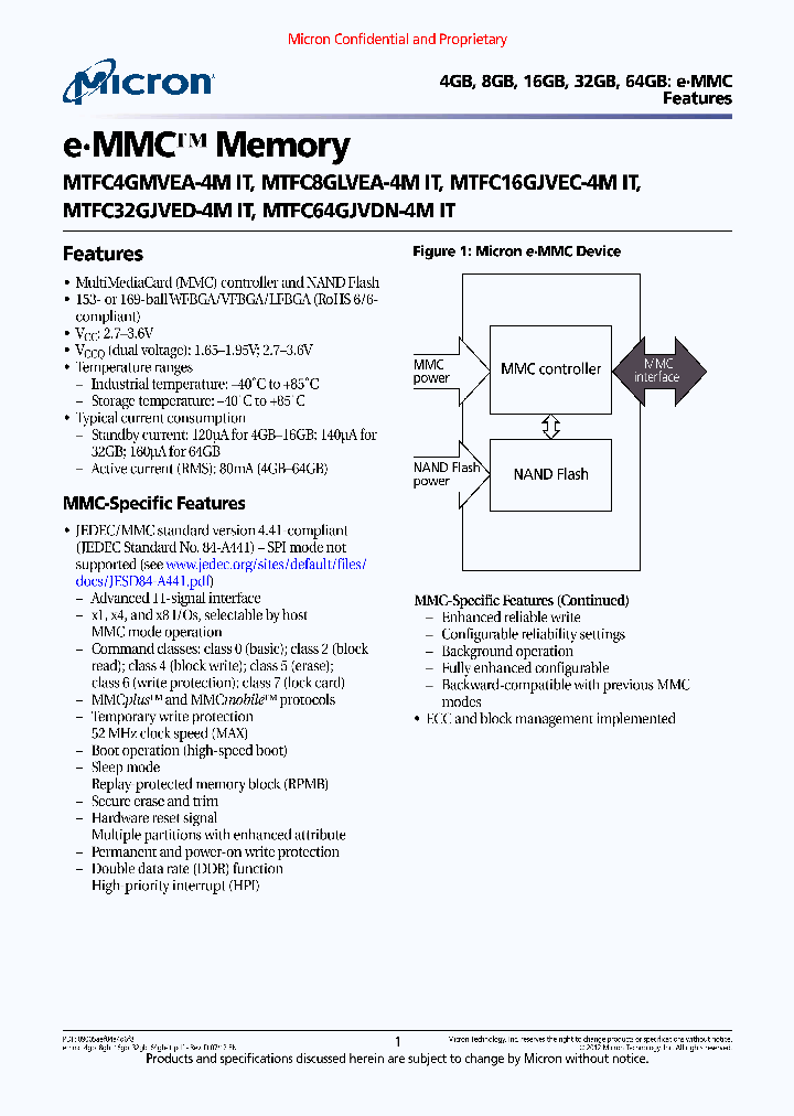 MTFC4GMVEA-4MIT_6585252.PDF Datasheet