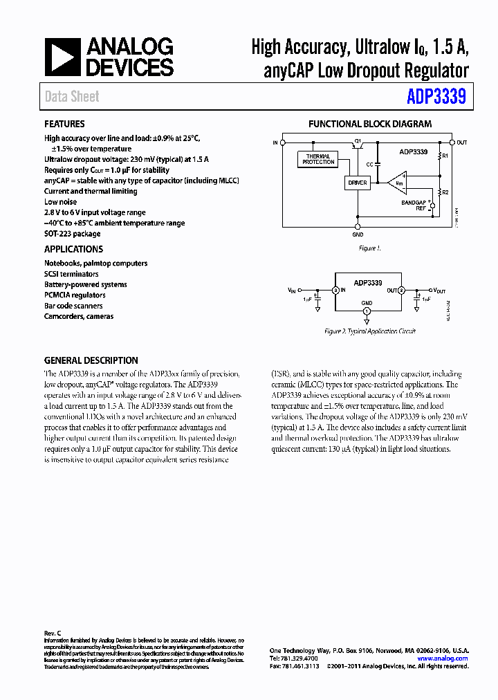 ADP3339AKCZ-5-R7_6588347.PDF Datasheet