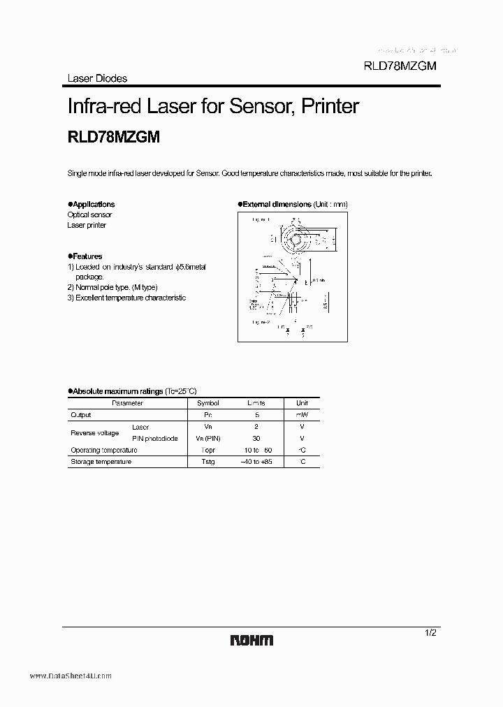RLD78MZGM_6583357.PDF Datasheet