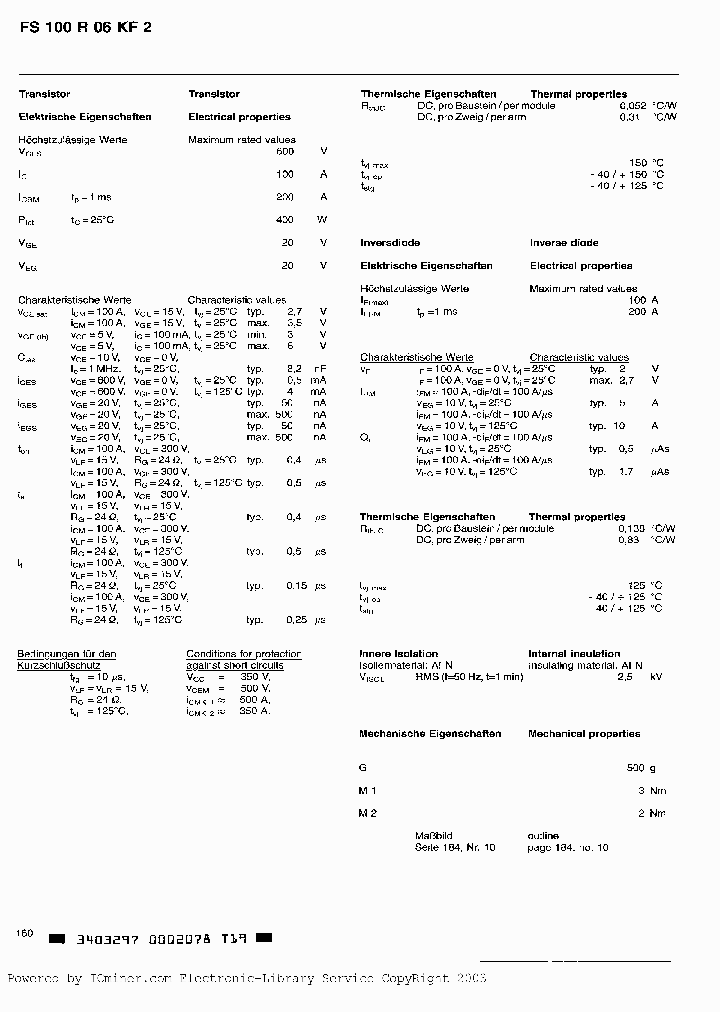 FS100R06KF2_6591690.PDF Datasheet