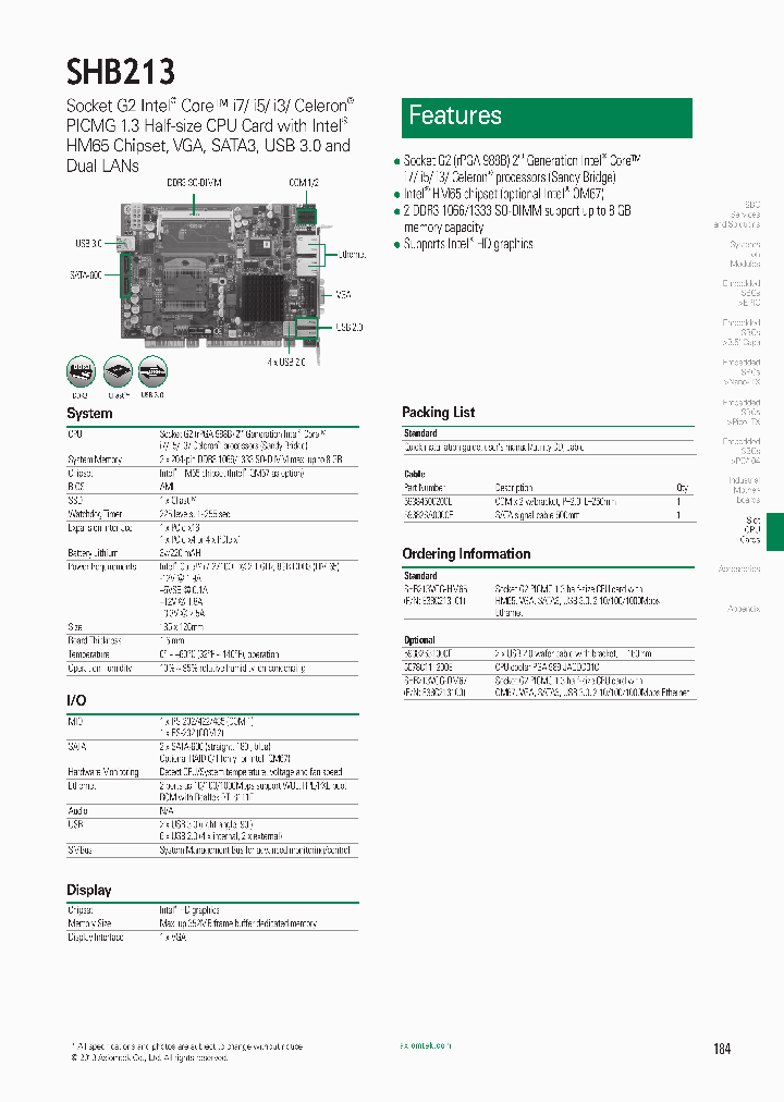 SHB213_6596724.PDF Datasheet
