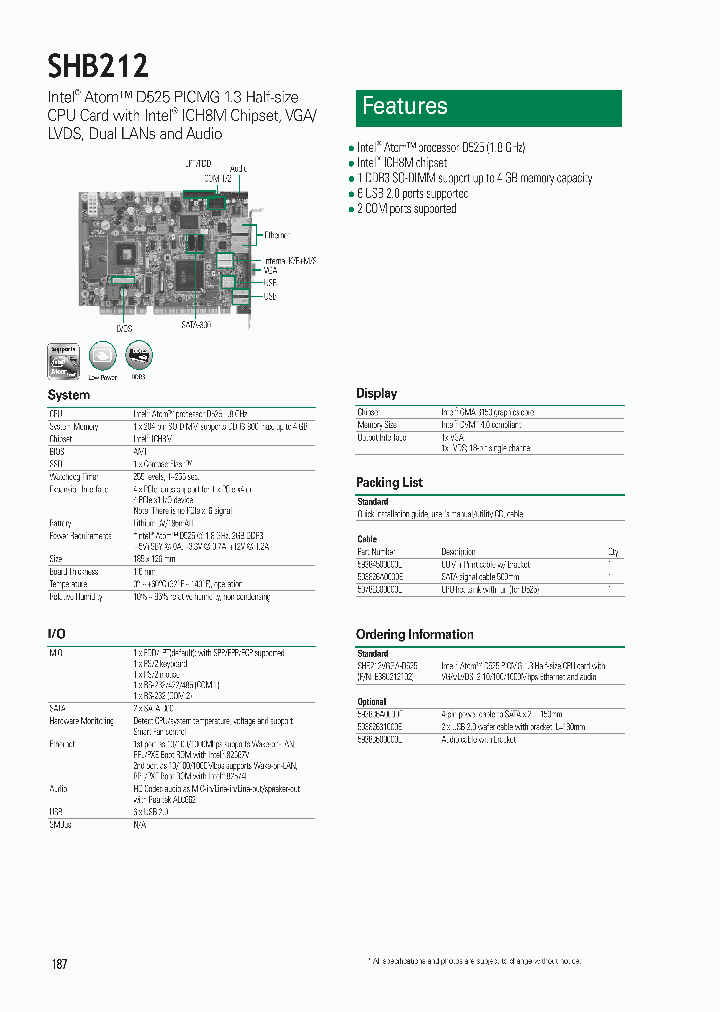 SHB212_6596723.PDF Datasheet