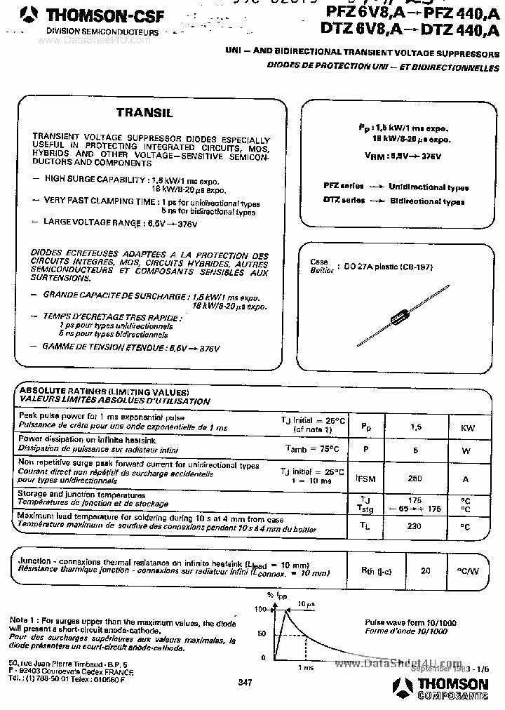 PFZ39A_6584429.PDF Datasheet