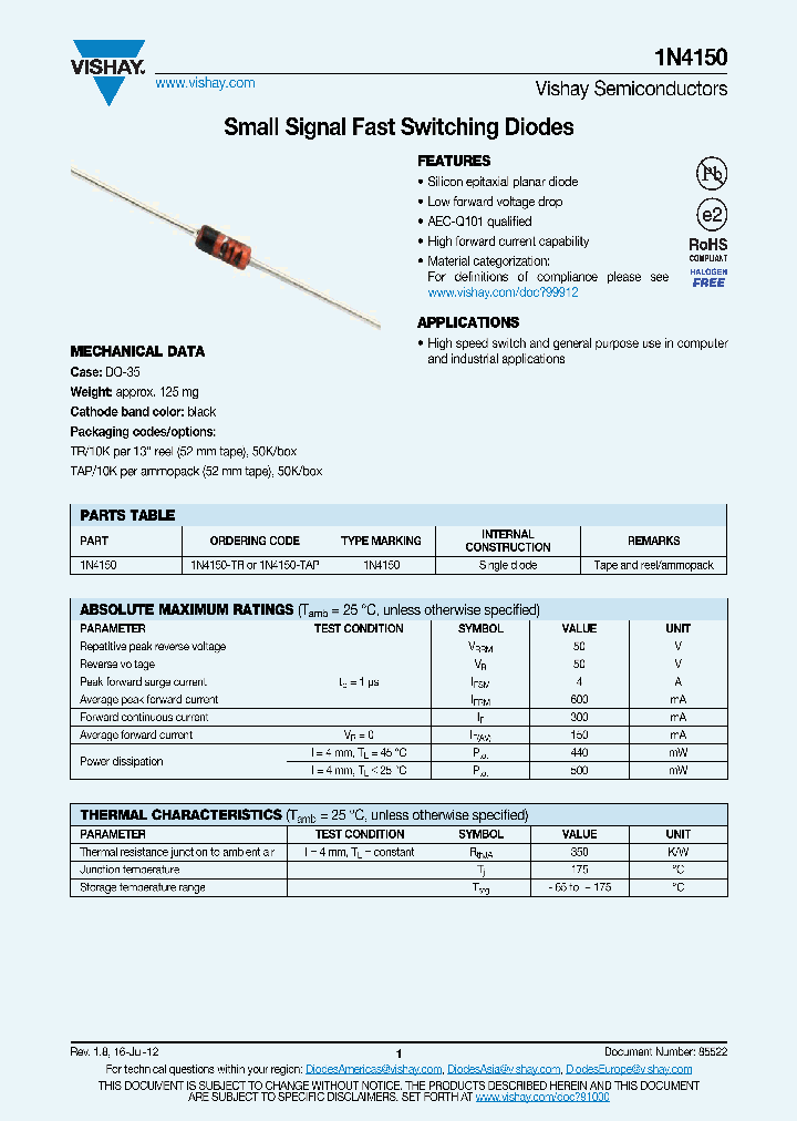 1N4150TAP_6597369.PDF Datasheet
