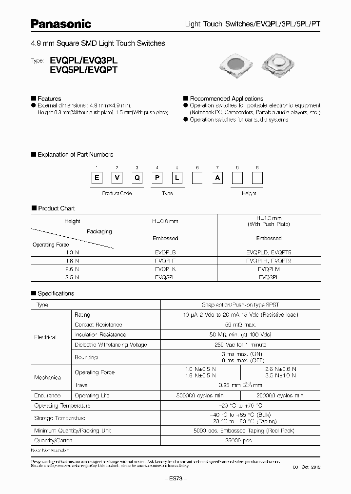 EVQ-PLDA15_6597524.PDF Datasheet