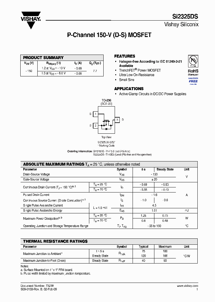 SI2325DS-T1-GE3_6597794.PDF Datasheet