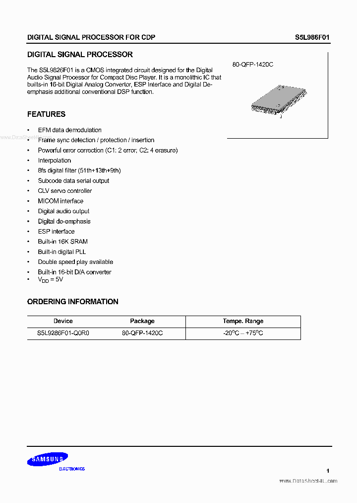 S5L9286F01_6592452.PDF Datasheet