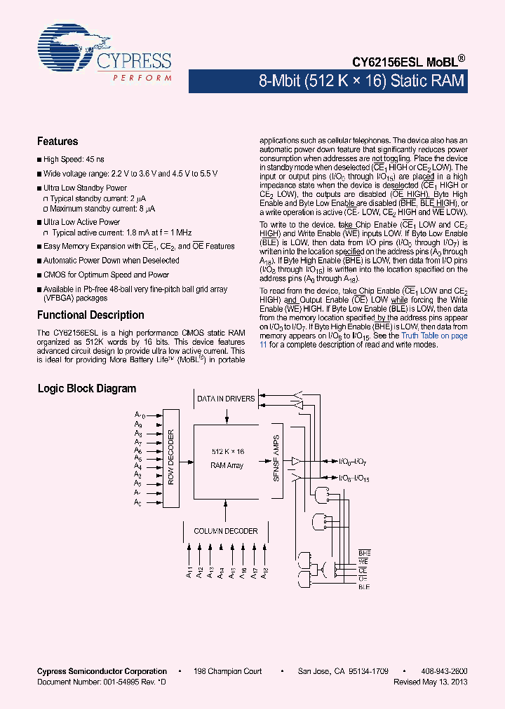 CY62156ESL-45BVXI_6598526.PDF Datasheet