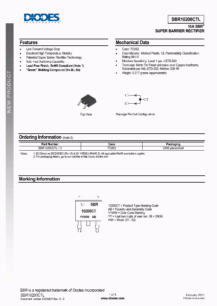 SBR10200CTL-13_6598802.PDF Datasheet