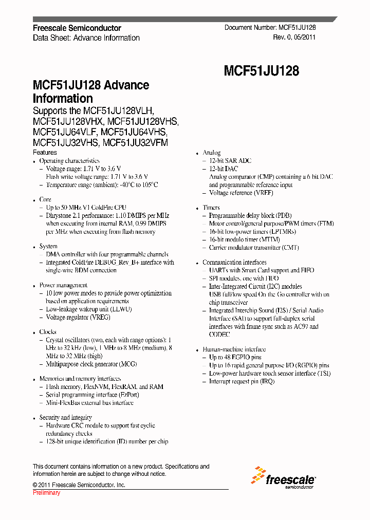 MCF51JU64VLF_6599578.PDF Datasheet