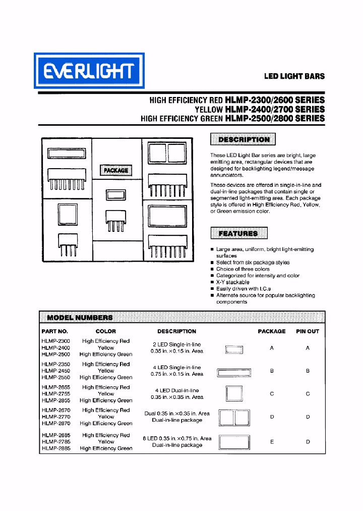 HLMP2300_6600109.PDF Datasheet