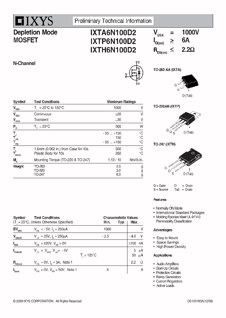 IXTA6N100D2_6600516.PDF Datasheet