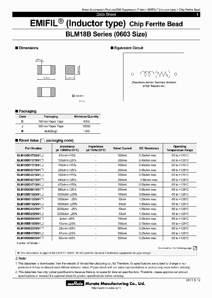 BLM18BD222SN1P_6602107.PDF Datasheet
