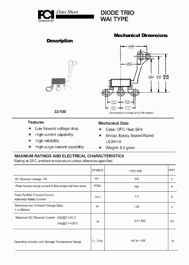 FTD110B_6602151.PDF Datasheet